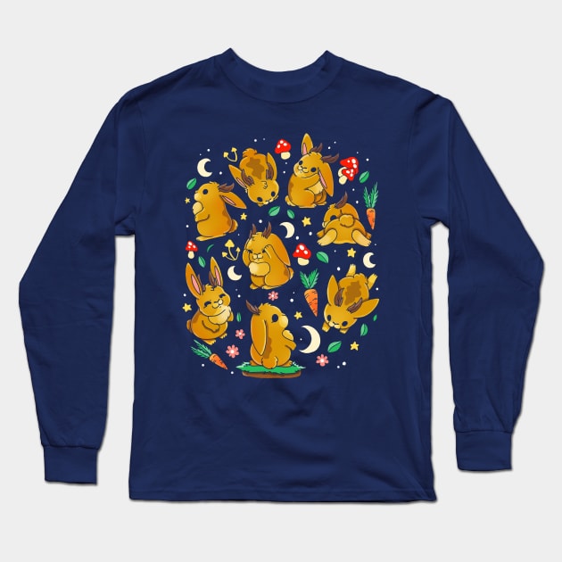 Jackalope Long Sleeve T-Shirt by Vallina84